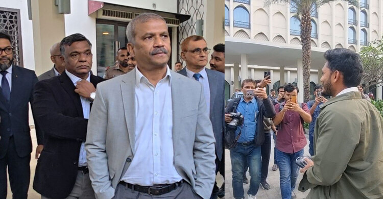 নিজেই গাড়িয়ে চালিয়ে ক্রীড়া উপদেষ্টার বৈঠকে আসলেন তানজিদ তামিম