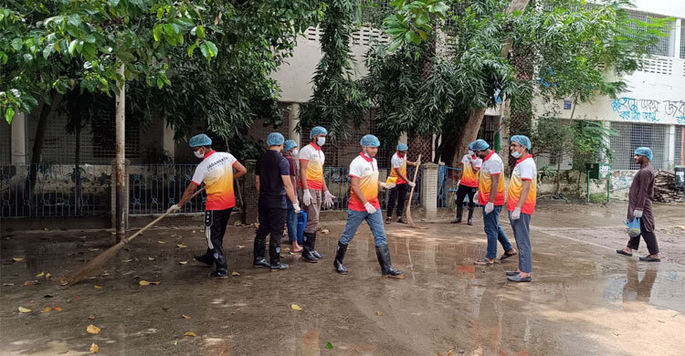 জবিতে শিবিরের ‘ক্যাম্পাস ক্লিনআপ ক্যাম্পেইন’