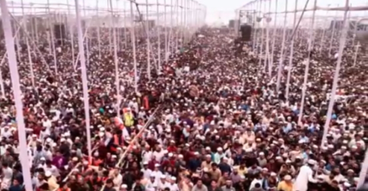 আজহারির মাহফিলে লাখো মানুষের ঢল