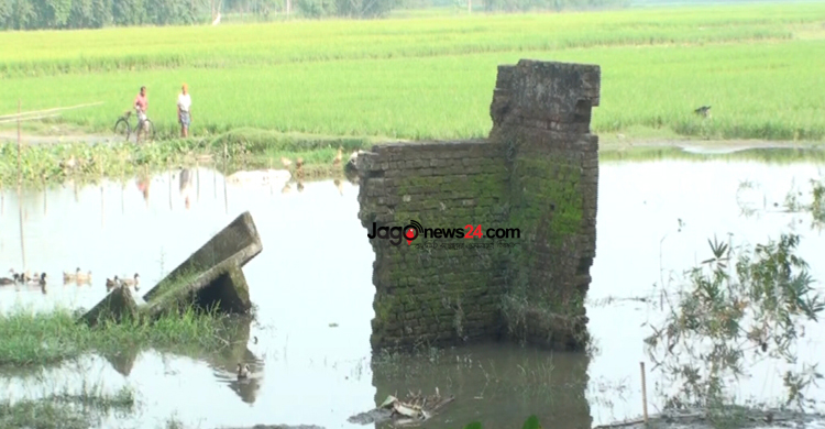 বছর না যেতেই বন্যায় ভেসে গেছে সেতু, দুর্ভোগে ৫ শতাধিক পরিবার