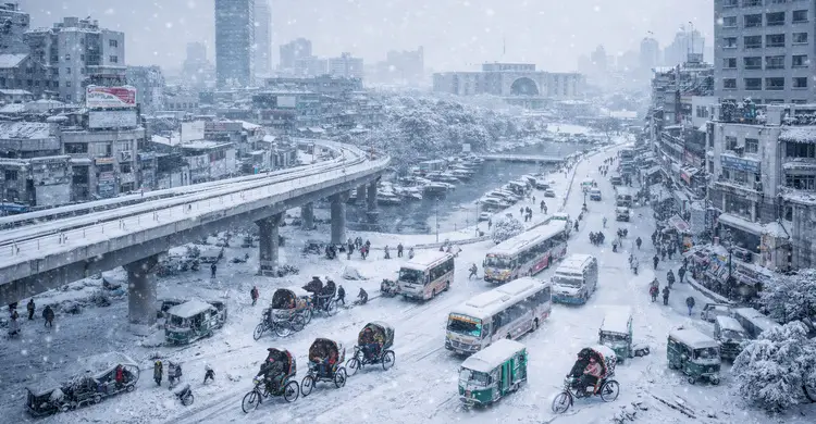বাংলাদেশে কি বরফ পড়বে