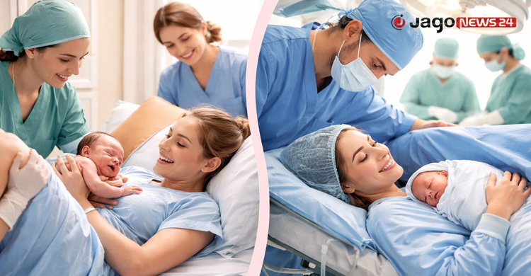 স্বাভাবিক প্রসব বনাম সিজারিয়ান: কোনটা উপযুক্ত?