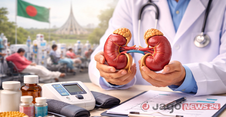 বাংলাদেশে বাড়ছে কিডনি রোগের ঝুঁকি