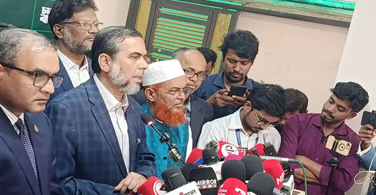 টাকাসহ জেলা জামায়াতের আমিরের আটক সাজানো নাটক: জামায়াত