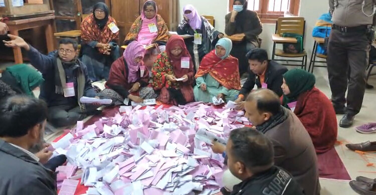 রাজশাহীতে ভোট গননা শুরু হয়েছে