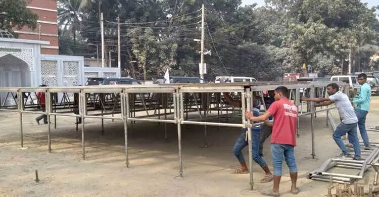 রংপুরে তারেক রহমানের জনসভা প্রচারে টাঙানো হবে ২০০ মাইক