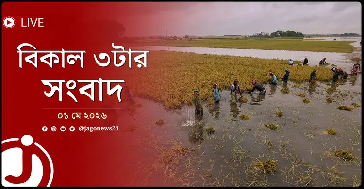বিকাল ৩টার নিউজ আপডেট | শুক্রবার, ০১ মে ২০২৬