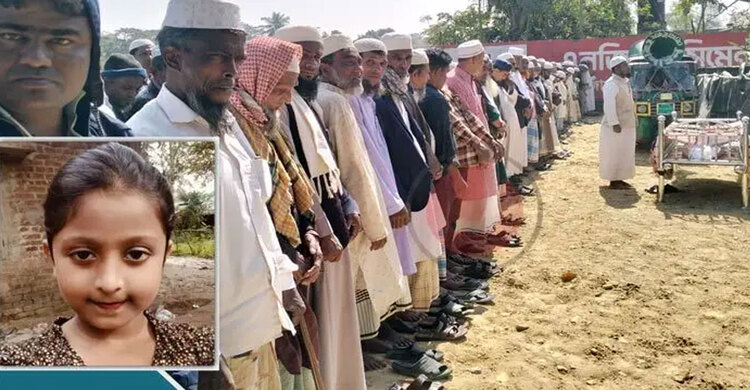 মিয়ানমার থেকে ছোড়া গুলিতে নিহত শিশু হুজাইফার দাফন সম্পন্ন