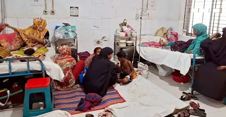 রাজবাড়ীতে হামের উপসর্গ নিয়ে ২৪ ঘণ্টায় হাসপাতালে ভর্তি ৪ শিশু