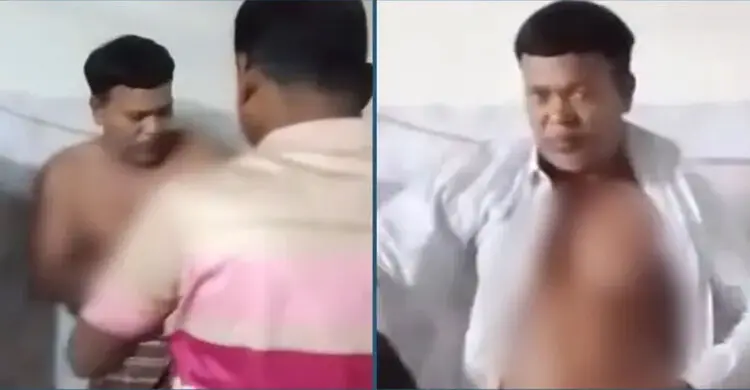 বাড়ির ছাদ থেকে টেনে বের করা হলো শিশু ধর্ষণচেষ্টায় অভিযুক্তকে