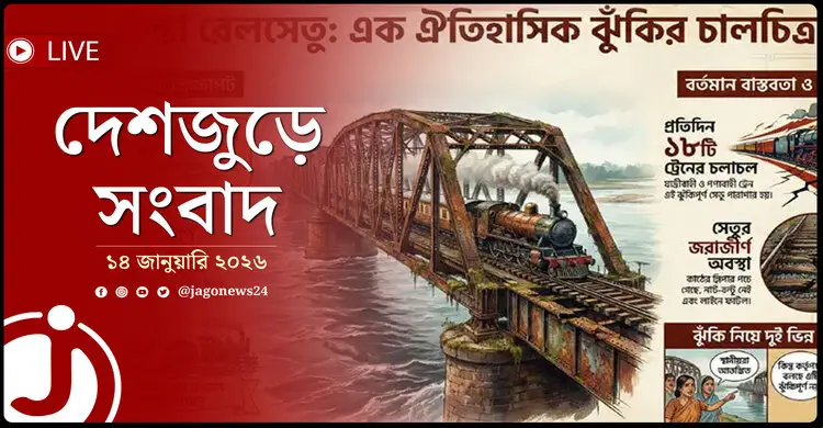 দেশজুড়ে সংবাদ | বুধবার, ১৪ জানুয়ারি ২০২৬