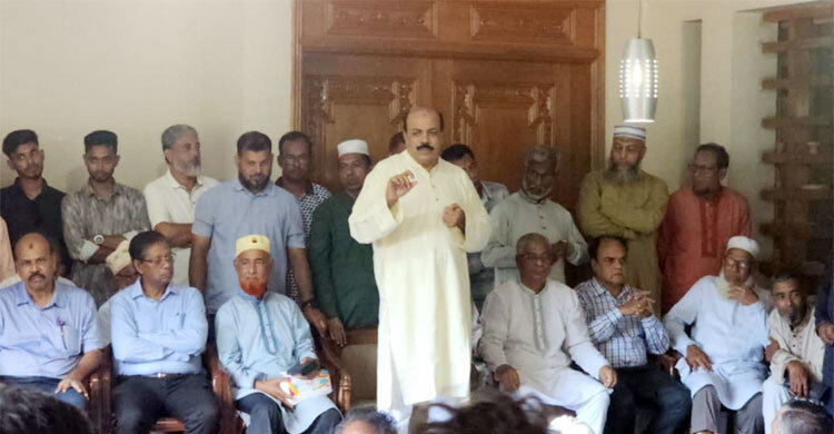 আসলাম চৌধুরীর কারামুক্তি দিবসে সীতাকুণ্ড বিএনপির দোয়া মাহফিল
