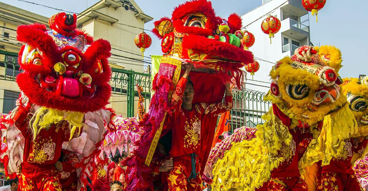 ড্রাগন-শোর মধ্যদিয়ে মালয়েশিয়ায় উদযাপিত হচ্ছে চীনা নববর্ষ