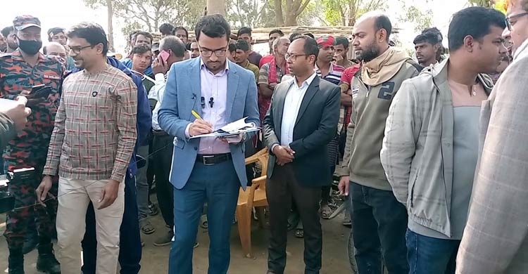 মেহেরপুরে অবৈধ ৪ ইটভাটা বন্ধ করে সাড়ে ৪ লাখ টাকা জরিমানা