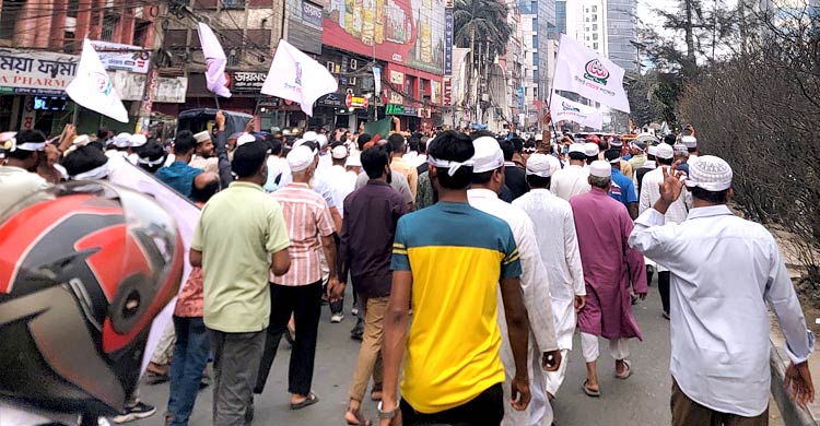 এটিএম আজহারের মুক্তির দাবিতে পল্টনে জড়ো হচ্ছেন জামায়াতের কর্মীরা