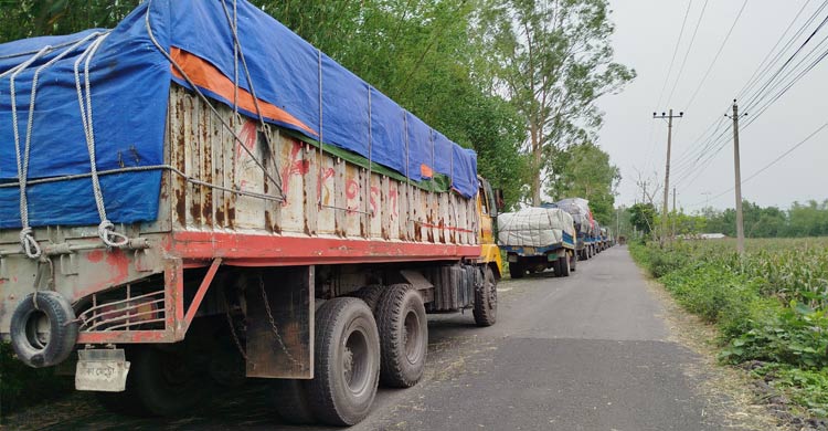 বুড়িমারী ট্রেন চালুর দাবিতে লালমনিরহাটে মহাসড়ক অবরোধ