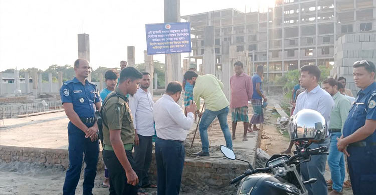 কুয়াকাটায় অনুমোদন না থাকা ৬ আবাসিক হোটেলের নির্মাণ কাজ বন্ধ