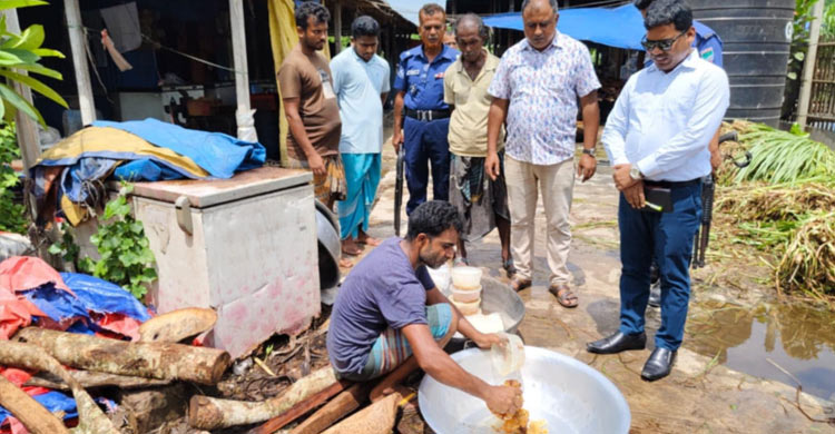 মিষ্টির কারখানার পাশেই গরুর খামার, জরিমানা ৭০ হাজার