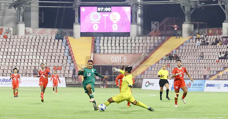 সাগরিকার হ্যাটট্রিকে নেপালকে হারিয়ে চ্যাম্পিয়ন বাংলাদেশ