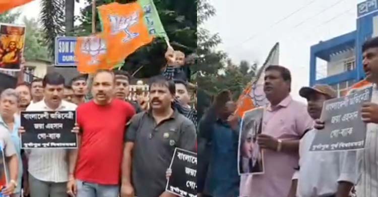 পশ্চিমবঙ্গে জয়া আহসানের ছবিতে আগুন-বিক্ষোভ