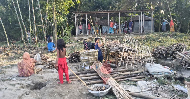 দুধকুমারের ভাঙনে ৪০ ভিটা বিলীন, ঝুঁকিতে দুই শতাধিক স্থাপনা
