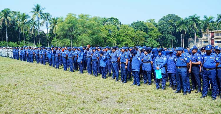 রাকসু নির্বাচন নিয়ে আরএমপির বিশেষ ব্রিফিং প্যারেড