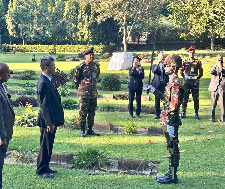 দ্বিতীয় বিশ্বযুদ্ধে নিহত জাপানি সৈন্যদের দেহাবশেষ তুলে দেশে ফেরত