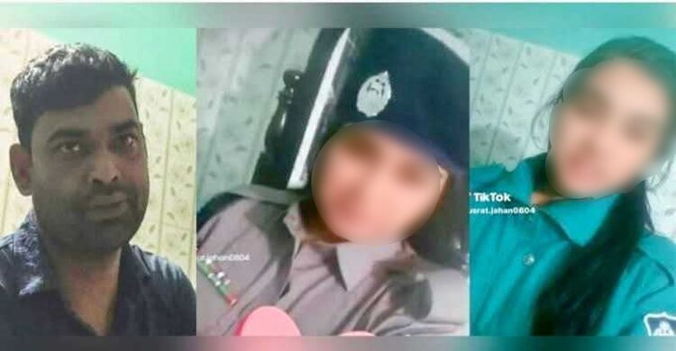 স্বামীর ইউনিফর্ম পরে টিকটক, পুলিশ কনস্টেবল প্রত্যাহার