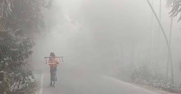 টানা দশদিন ধরে শৈত্যপ্রবাহের কবলে যশোর