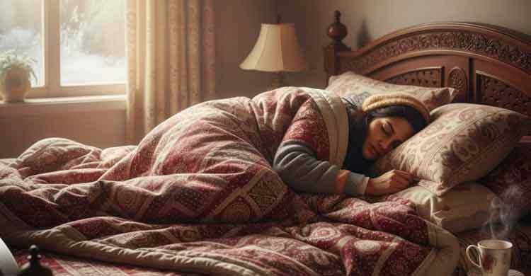 লেপ-কম্বলের আরামেই লুকিয়ে আছে স্বাস্থ্যের ক্ষতি