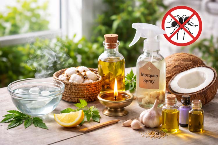 ঘর থেকে মশা তাড়ানোর প্রাকৃতিক উপায়