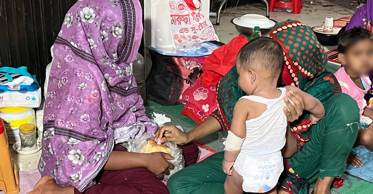 চাঁপাইনবাবগঞ্জে হামের প্রাদুর্ভাব বেড়েছে, তিন মাসে ৪ শিশুর মৃত্যু