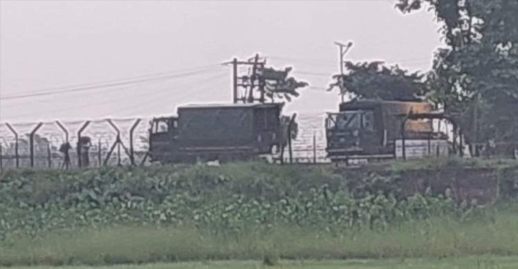 সতর্ক বিজিবি-এলাকাবাসী, বারবার চেষ্টাতেও পুশ ইনে ব্যর্থ বিএসএফ