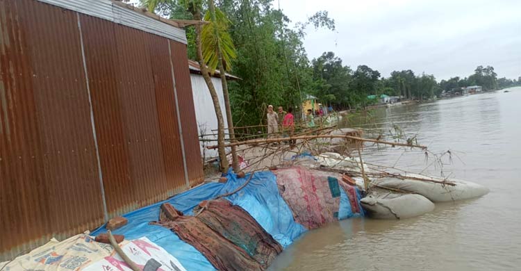 কুড়িগ্রামে বাড়ছে নদ-নদীর পানি, স্বল্পমেয়াদি বন্যার শঙ্কা