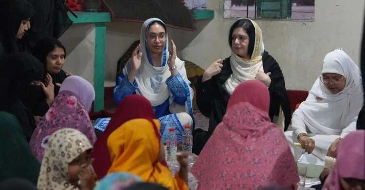 এতিম শিশুদের সঙ্গে ইফতার করলেন জুবাইদা-জাইমা