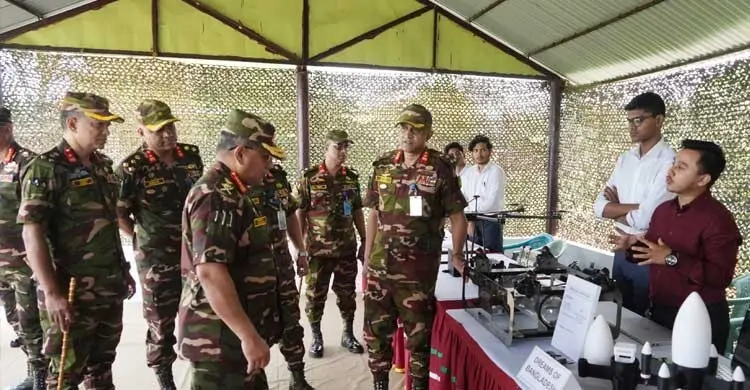 আর্মি ট্রেনিং অ্যান্ড ডকট্রিন কমান্ড পরিদর্শনে সেনাপ্রধান