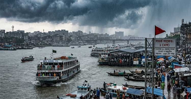 ঢাকাসহ ১১ জেলায় দুপুরের মধ্যে বজ্রসহ বৃষ্টির আভাস