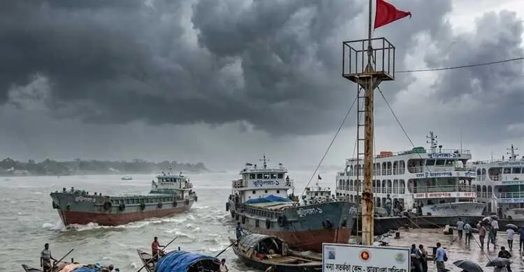 দেশের ৬ অঞ্চলে ৬০ কিমি বেগে ঝড়ের আভাস