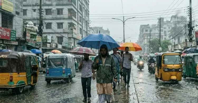 ২৪ ঘণ্টায় ৬ এলাকায় অতিভারী বৃষ্টির রেকর্ড
