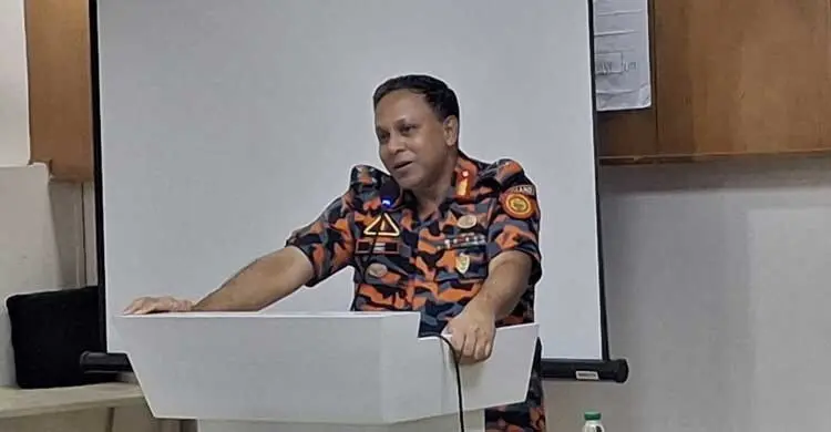 ৭ মাত্রার বেশি ভূমিকম্প হলে ফায়ার সার্ভিস নিজেও ক্ষতিগ্রস্ত হবে: ডিজি