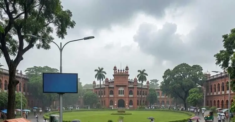 ঢাকায় আজ হালকা বৃষ্টির আভাস