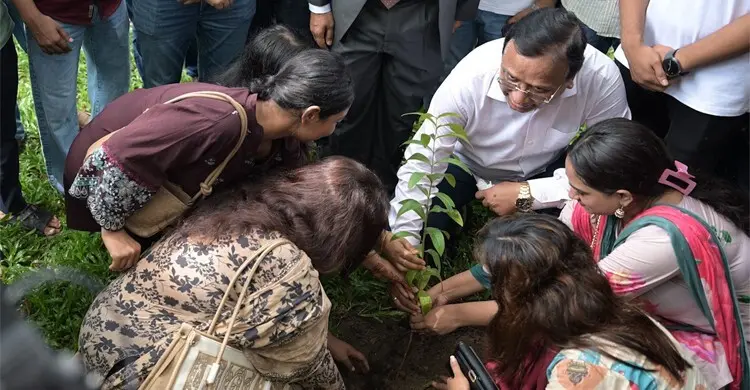 ঢাকা বিশ্ববিদ্যালয়ে ৫০০ গাছের চারা রোপণ করলো দক্ষিণ সিটি