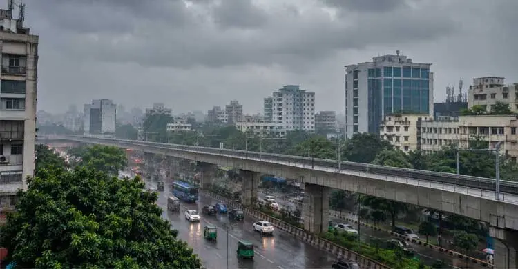 ঢাকায় মেঘলা আকাশ, হালকা বৃষ্টির পূর্বাভাস