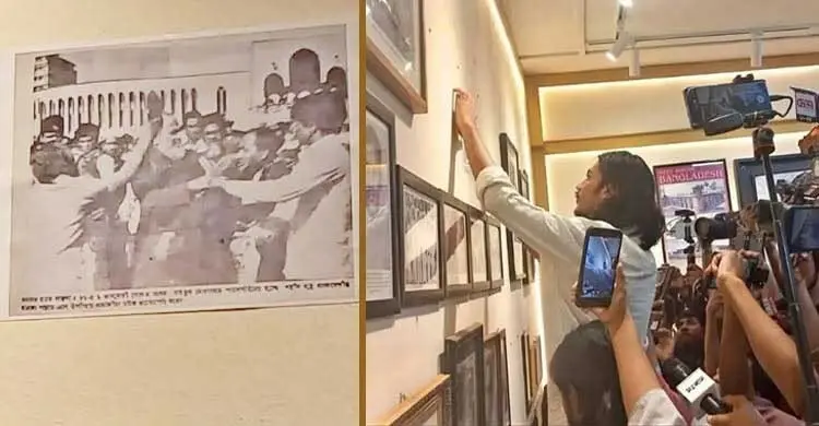 গোলাম আজমকে জুতাপেটার ছবি টানানোর কারণ জানালেন অর্ক