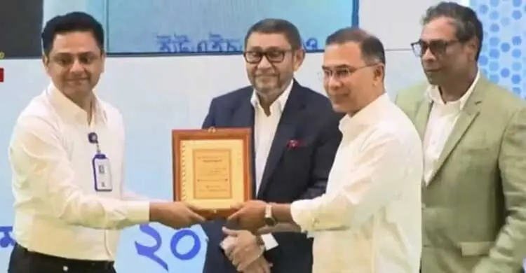 রাষ্ট্রীয় স্বীকৃতি পেলেন ভাঙ্গার স্বাস্থ্য কর্মকর্তা তানসিভ জুবায়ের