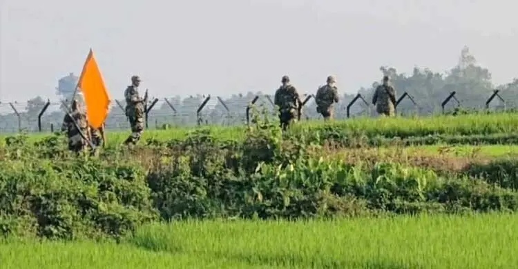 ৪০ ঘণ্টা পর ঠাকুরগাঁও সীমান্তে বাংলাদেশির মরদেহ হস্তান্তর