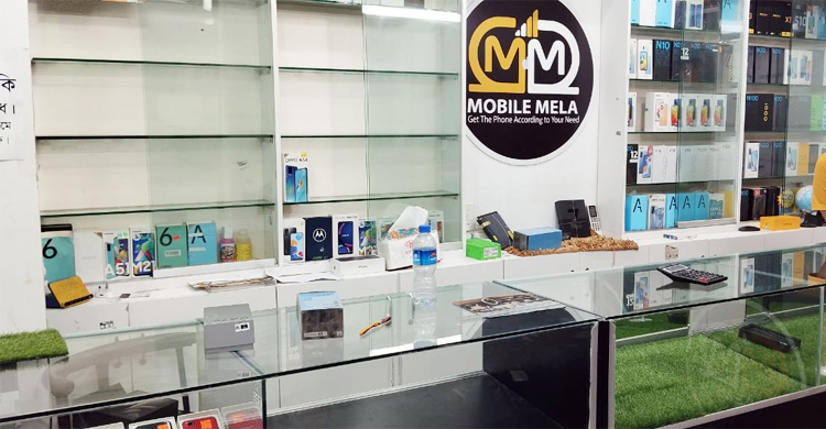 দুই দোকান থেকে দেড় কোটি টাকার মোবাইল ফোন চুরি