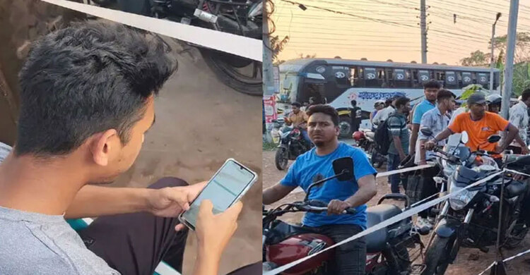 পাম্পে অ্যাপের মাধ্যমে দেওয়া হচ্ছে তেল, নেওয়া যাবে দিনে একবার