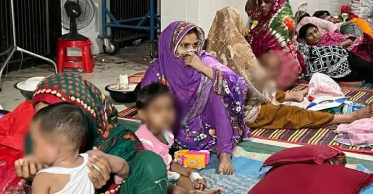 চাঁদপুরে হাম সংক্রমণ; ৪২ শয্যার বিপরীতে ১৪৭ শিশু ভর্তি, চাপ সামলাতে হিমশিম অবস্থা