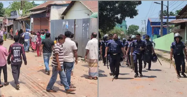ভৈরবে তুচ্ছ ঘটনায় দু’পক্ষের সংঘর্ষ, আহত ১৫